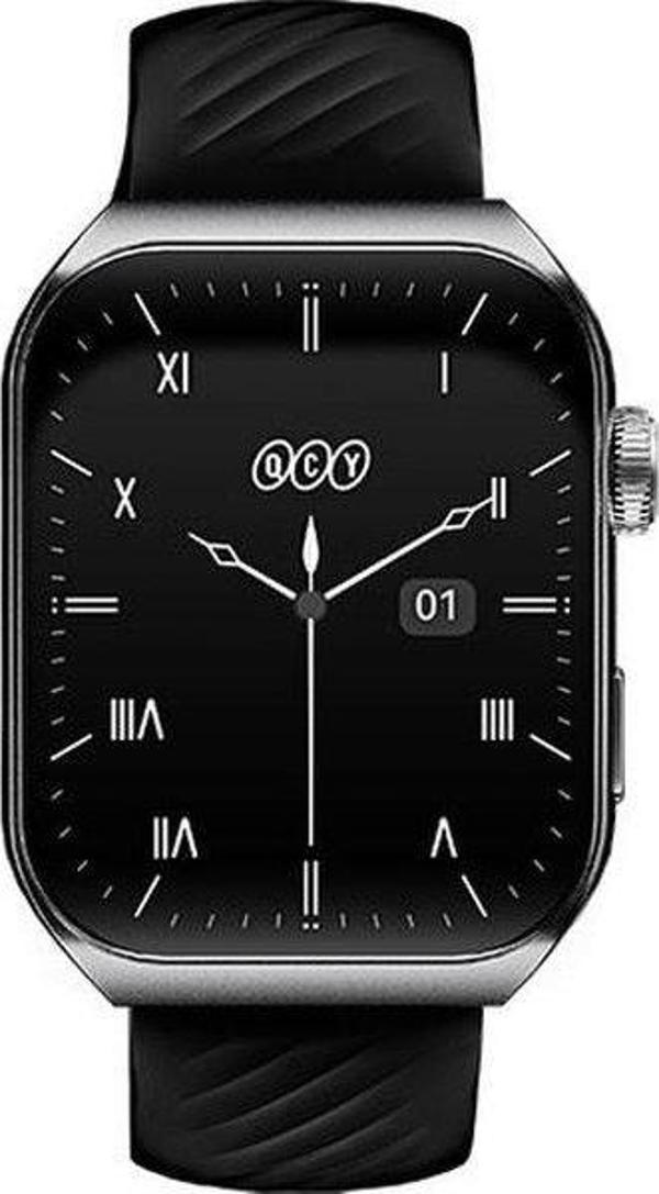 Qcy Watch Gs2 Amoled Siyah Akıllı Saat - Image 1