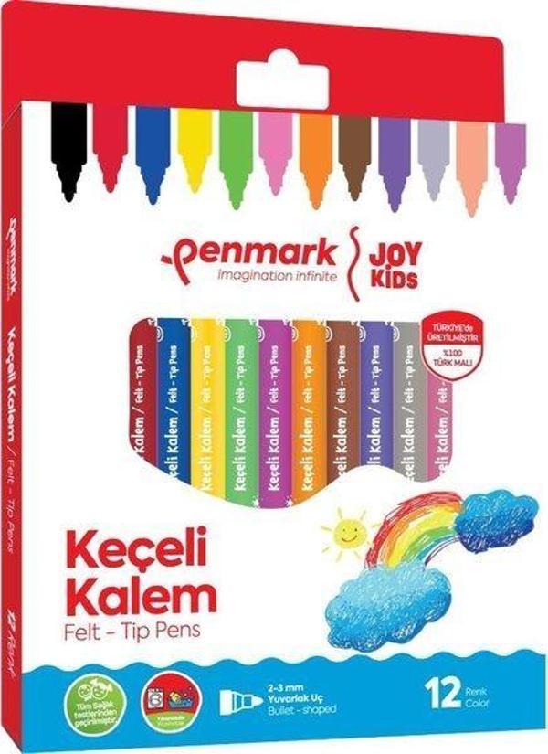 Penmark Süper Yıkanabilir Keçeli Kalem 12 Li - Image 1
