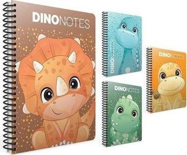 Gıpta Dıno Notes Sp Karton Kapak Def. A4 80 Kareli - Image 1