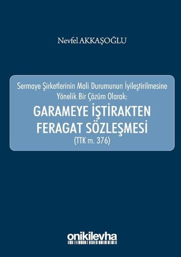Garameye İştirakten Feragat Sözleşmesi - On İki Levha Yayıncılık - Image 1