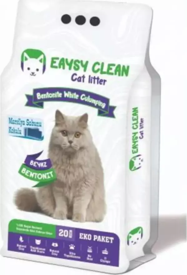 Eaysyclean Mükemmel Marsilya Sabun Kedi Kumu 20 Lt. - Image 1