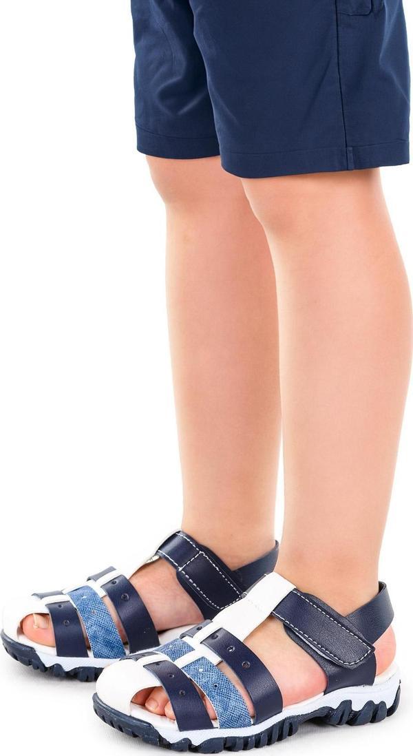 Kiko Kids Erkek Çocuk Sandalet Arz 2356 Lacivert - Mavi - Image 1