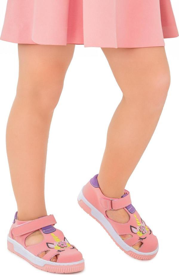 Kiko Kids Kız Çocuk Günlük Ayakkabı Arz 2326 Somon - Image 1