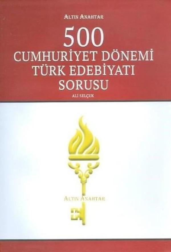 500 Cumhuriyet Dönemi Türk Edebiyat - Altın Anahtar - Image 1