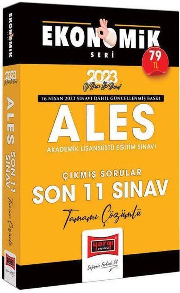 2023 ALES Ekonomik Seri Tamamı Çözümlü Son 11 Sınav Çıkmış Sorular - Yargı Yayınları - Image 1