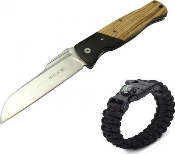 Buck Çakı Ahşap BK-016ZBR-23 CM - Image 1