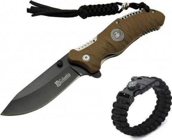 Columbia G10 Çakı Kahve FST-3000-B 21 CM - Image 1