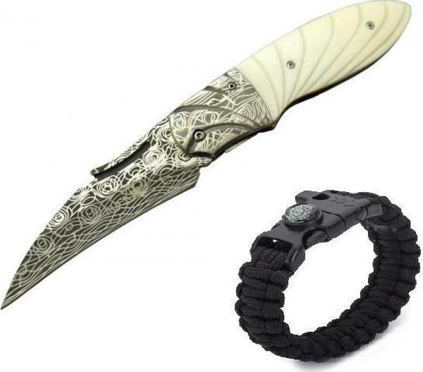Buck Çakı Damascus BK-3208-23 CM - Image 1