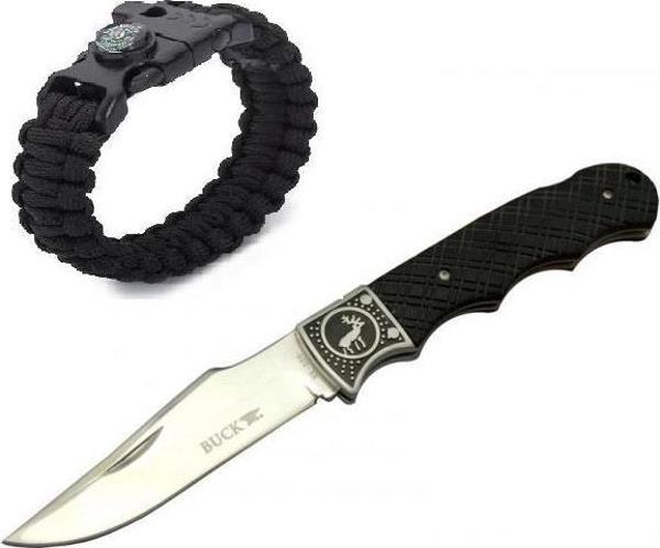 Buck Geyikli Çakı BK-006BK-23 CM - Image 1