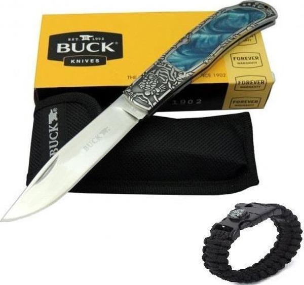 Buck Mavi Çakı BK-009BL-23 CM - Image 1