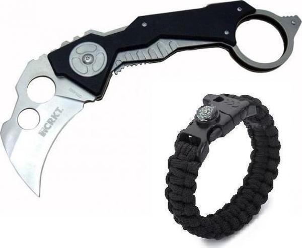 Crkt Baracas Karambit Çakı QTR-6320WY 23 CM - Image 1