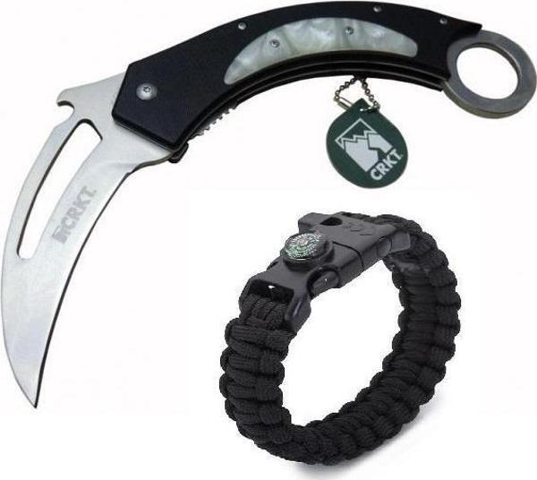 Crkt Blacsrambit Karambit Çakı X-0641WY-23 CM - Image 1
