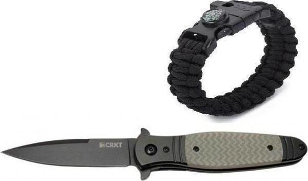 Crkt Bombastic Çakı K340GRİ 20 CM - Image 1
