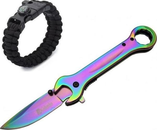 Columbia Anahtar Çakı Gökkuşağı 8000-A 19 CM - Image 1