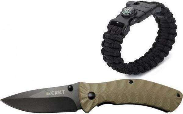 Crkt Incendor Çakı 2078GRİ 17.5 CM - Image 1