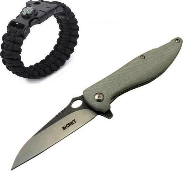 Crkt Locust Çakı 1265 GRİ 18 CM - Image 1