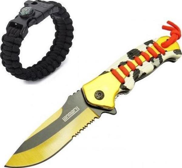 Lanmark Renkli İpli Çakı KA28-21 CM - Image 1