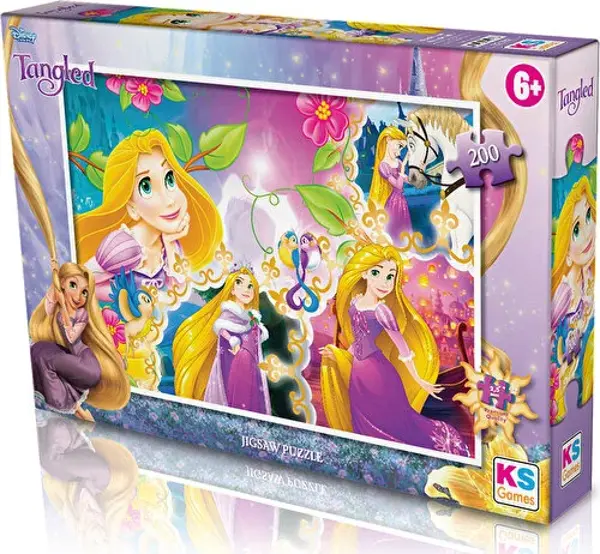 Ks Games Puzzle 200 Parça Tangled Tg 113 - Image 1