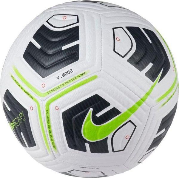 Nike Team Futbol Topu Beyaz Siyah Sarı CU8047-100 - Image 1