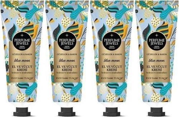 Eyüp Sabri Tuncer Perfume Jewels Blue Moon El Kremi 50ML x 4 Adet - Image 1