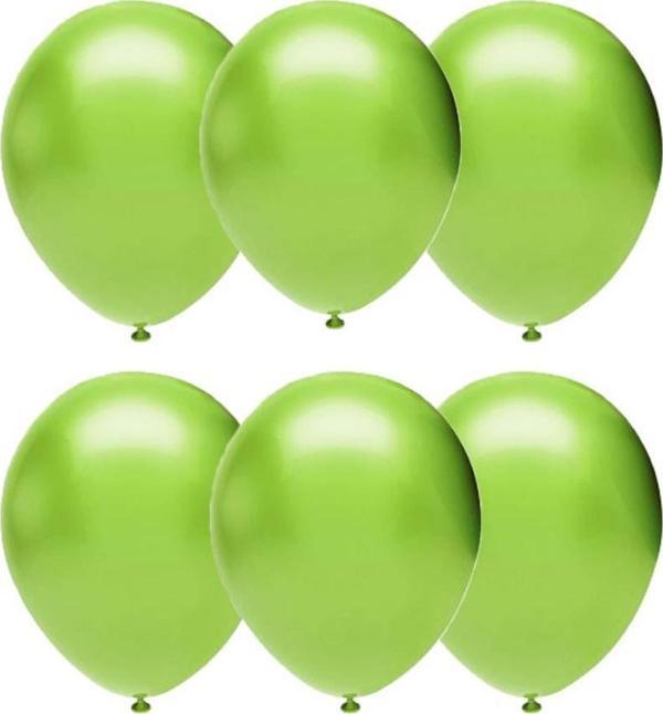 Gemar Metalik Balon İthal 100'LÜ Açık Yeşil - Image 1