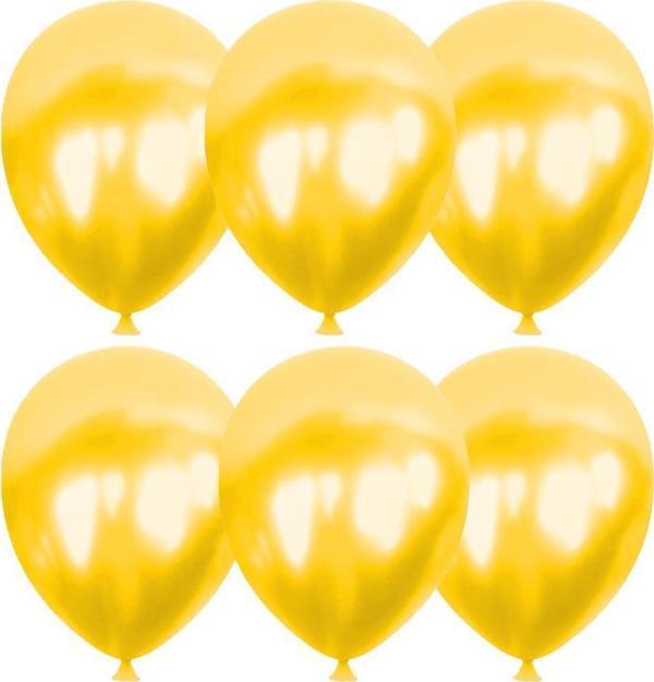 Gemar Metalik Balon İthal 100'LÜ Sarı - Image 1