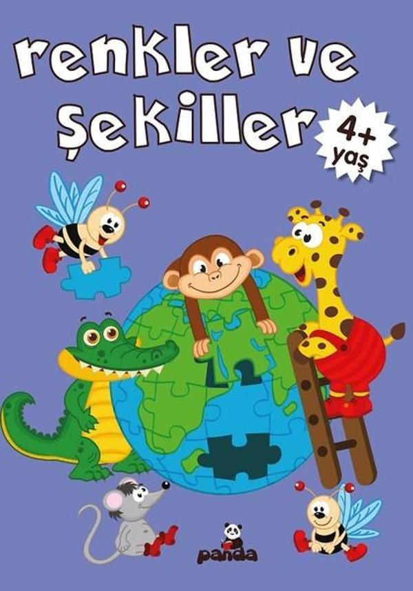 Renkler ve Şekiller 4+ Yaş - Panda - Image 1