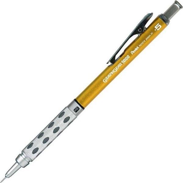 Pentel Graphgear 1000 0.5 mm Mekanik Kurşun Kalem Altın Sarı PG1015C-BX - Image 1