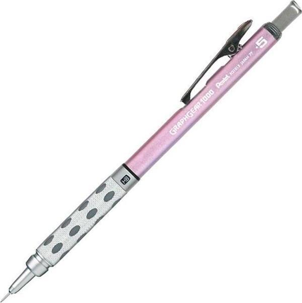 Pentel Graphgear 1000 0.5 mm Mekanik Kurşun Kalem Pembe PG1015C-BX - Image 1