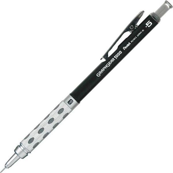 Pentel Graphgear 1000 0.5 mm Mekanik Kurşun Kalem Siyah PG1015C-BX - Image 1