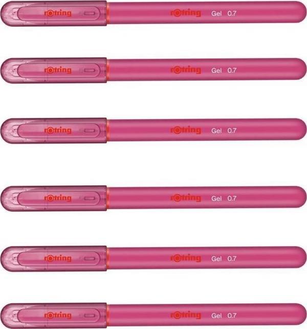 Rotring Jel Mürekkepli Tükenmez Kalem Pempe 6'lı - Image 1