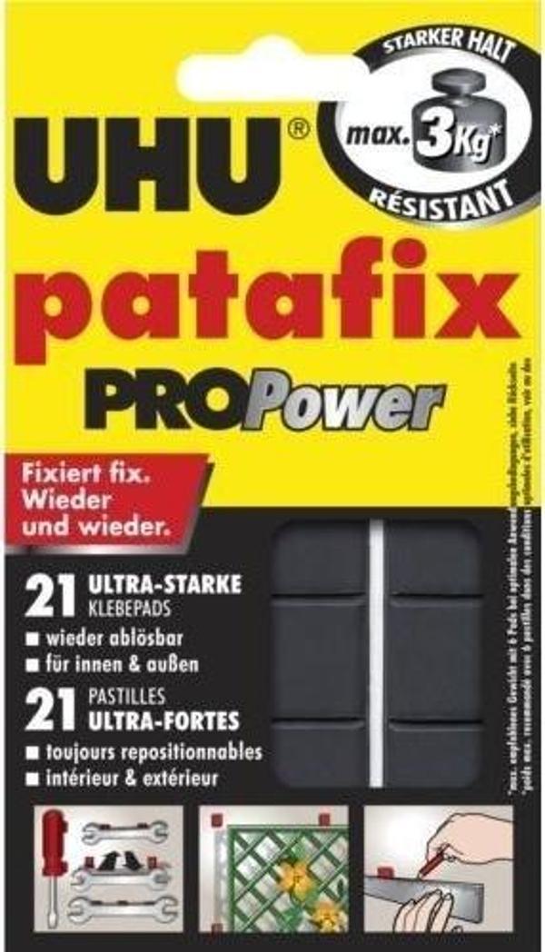 UHU PATAFİX PROPOWER PROPOWER SİYAH UHU47905 3006322 - 51005792  - Image 1