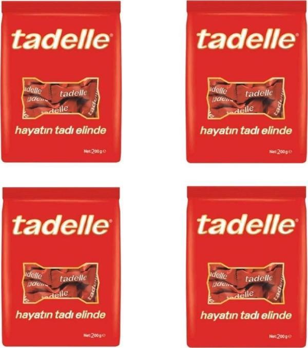 Tadelle Mini Fındık Dolgulu Sütlü Çikolata 200 gr x 4 Pk - Image 1