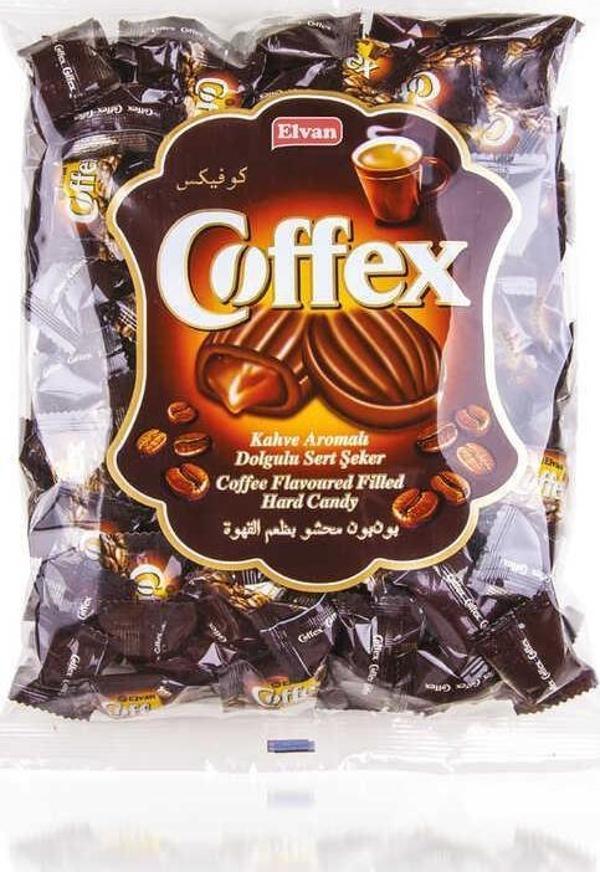 Elvan Coffex Kahveli Şeker 1 KG - Image 1