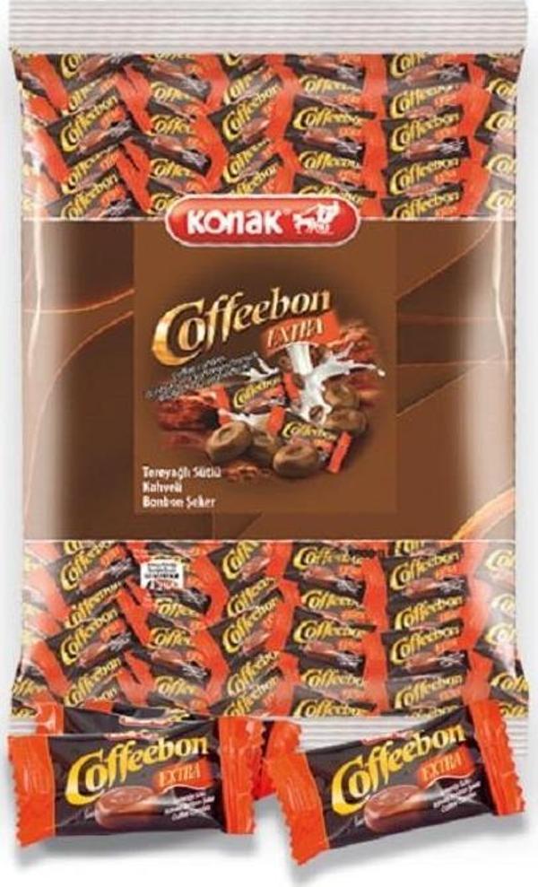 Konak Coffeebon Extra Kahveli Şeker 1 KG - Image 1