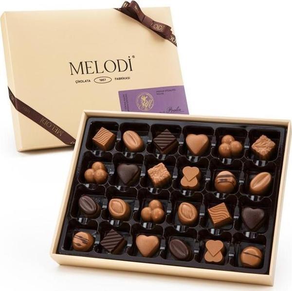 Melodi 1957 Serisi Melo Pralin Hediye Çikolata 250 GR - Image 1
