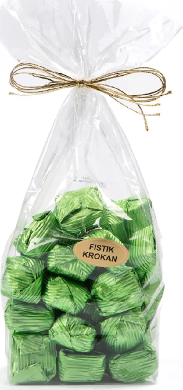 Melodi Yaldızlı Fıstık Krokan Çikolata 500 G - Image 1