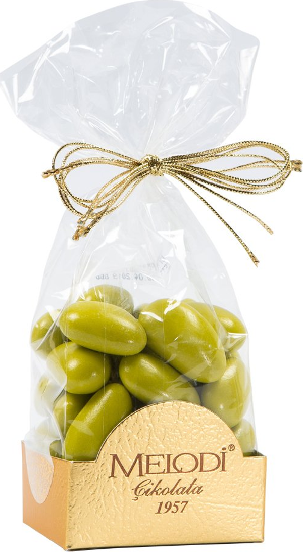 Melodi Yeşil Renkli Badem Şekeri 500 gr - Image 1