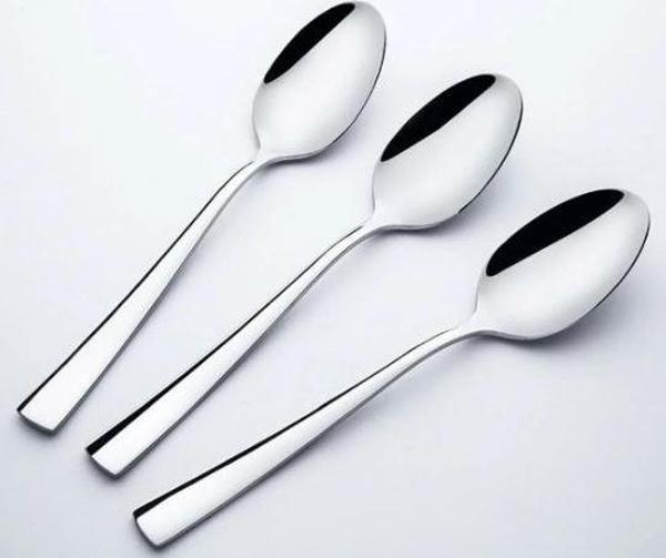 Nehir Deniz Sade Yemek Kaşık 12 Parça - Image 1