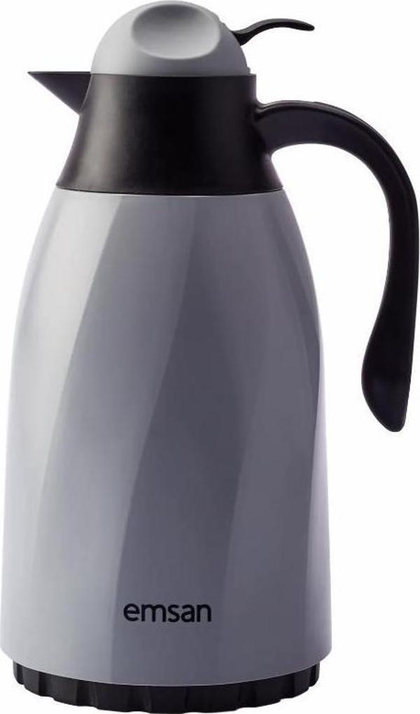 Emsan Sırça 1,3 Litre Termos Gri - Image 1
