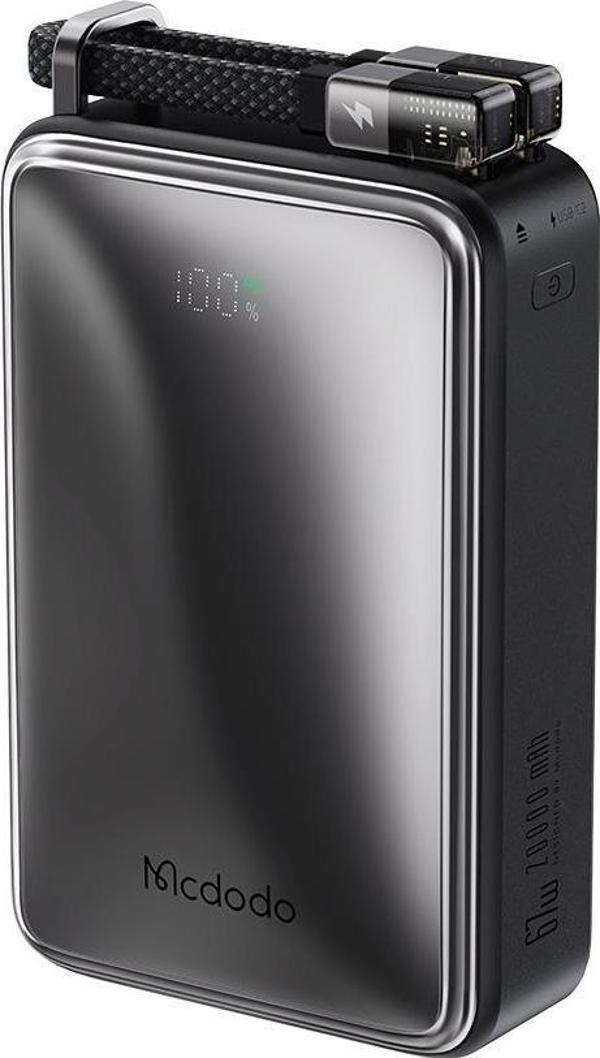 Mcdodo Mc-4331 67W 20000Mah Ultra Mini Kablosuz Powerbank -Siyah - Image 1