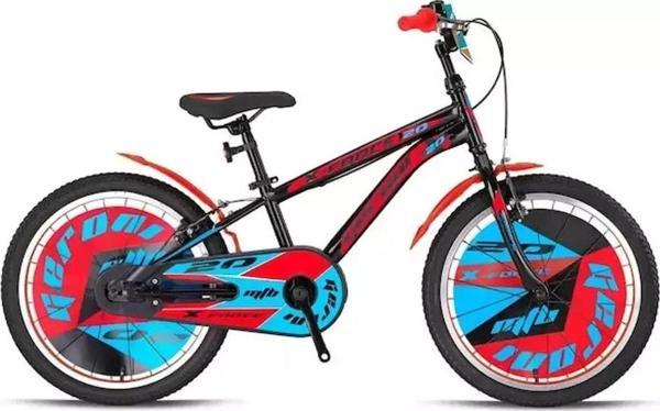 KRON X-FORCE 16 JANT MTB - 10' - Vitessiz - V.B. - Siyah-Kırmızı/Mavi - Image 1