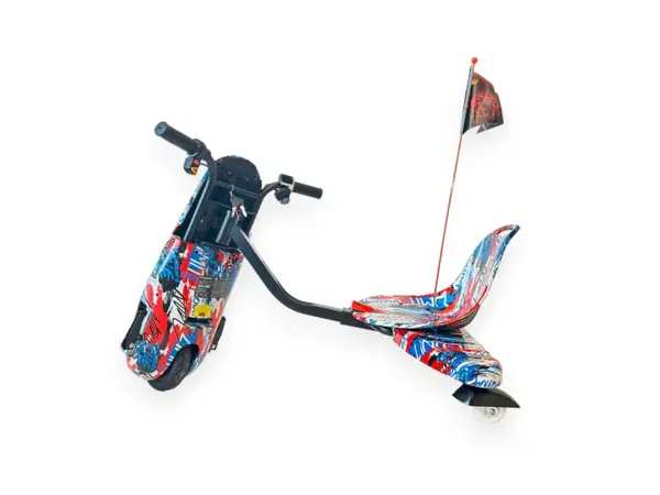 CityMate Drift Car Elektrikli Kaykay Drift Scooter Bluetooth Grafity Desenli Kasa 09 - Image 1
