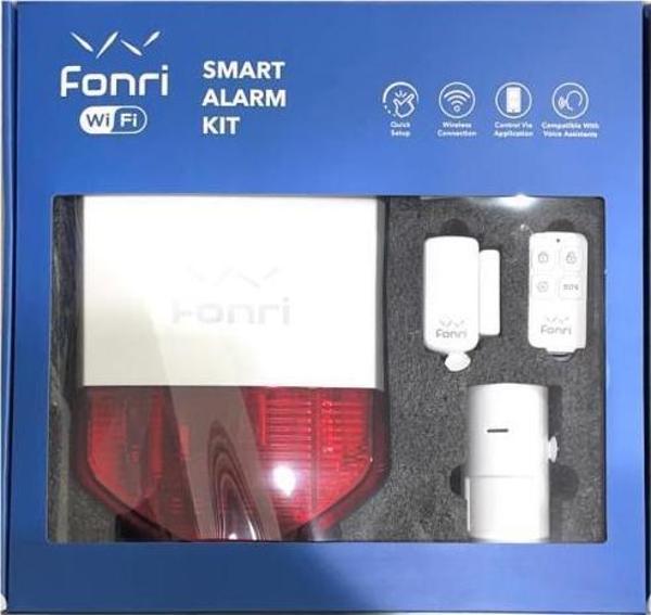 Fonri LB-01 Wİ-Fİ Kablosuz Alarm Akıllı Güvenlik Paketi - Image 1