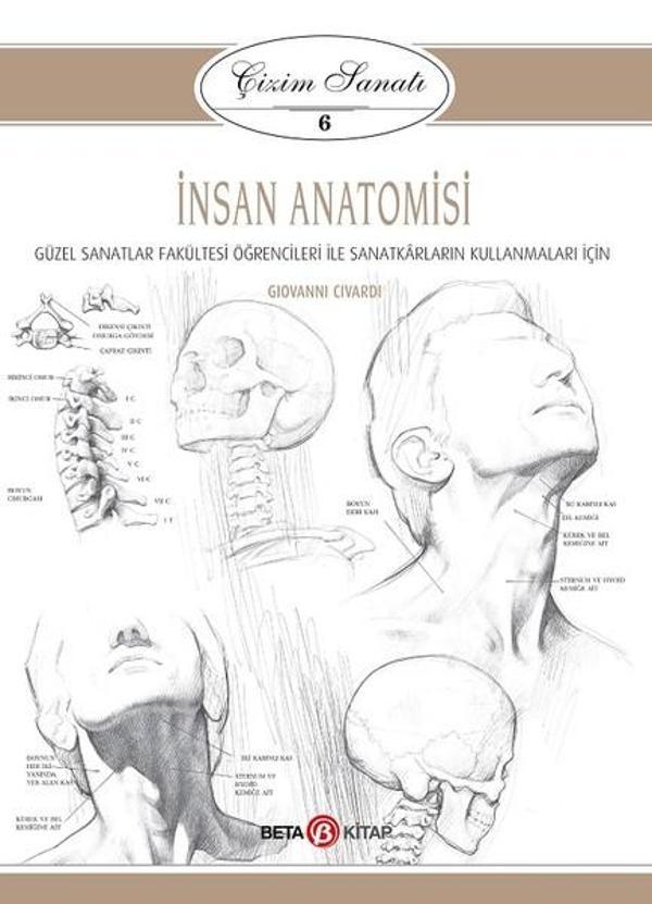 Çizim Sanatı 6-İnsan Anatomisi - Beta Kitap - Image 1