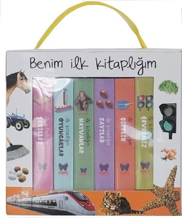 Benim İlk Kitaplığım Turuncu-6 Kita - Net Çocuk Yayınları Yayınevi - Image 1
