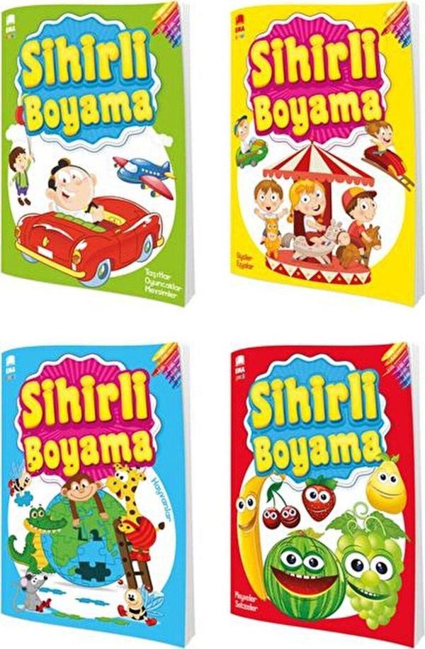Ema Sihirli Boyama 4 Kitap - Image 1