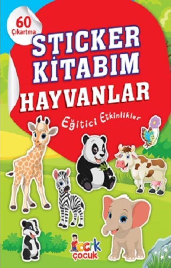Ema Sticker Kitabım Hayvanlar Bıcırık - Image 1