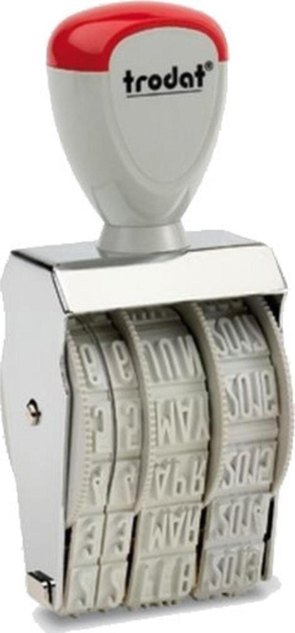 Trodat Tarih Damgası (Tarih Kaşesi) 4 Mm Türkçe 1010 - Image 1