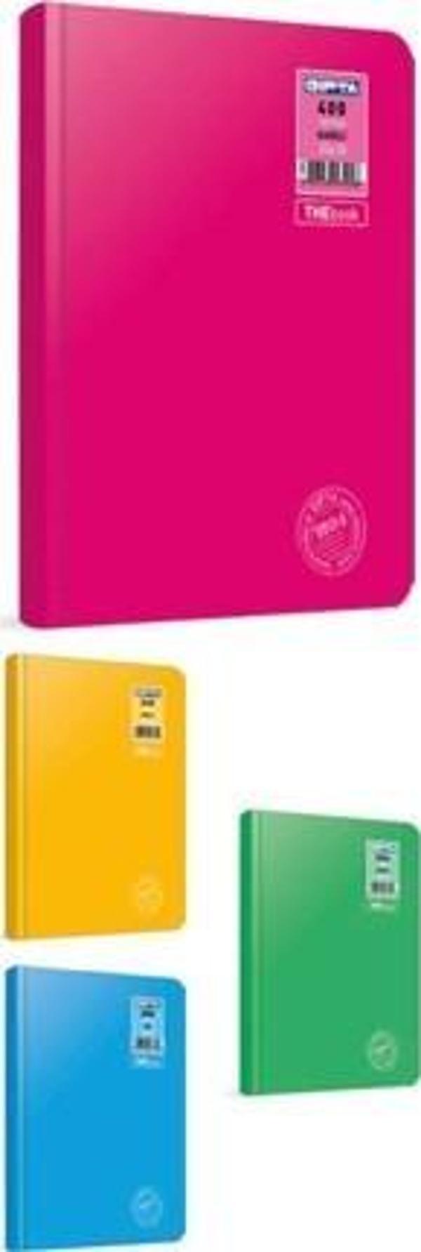 Gıpta Defter Thebook Pastel Sert Kapak Kareli 160 Yaprak 17X24 Cm 3-3049000-2011 - Image 1